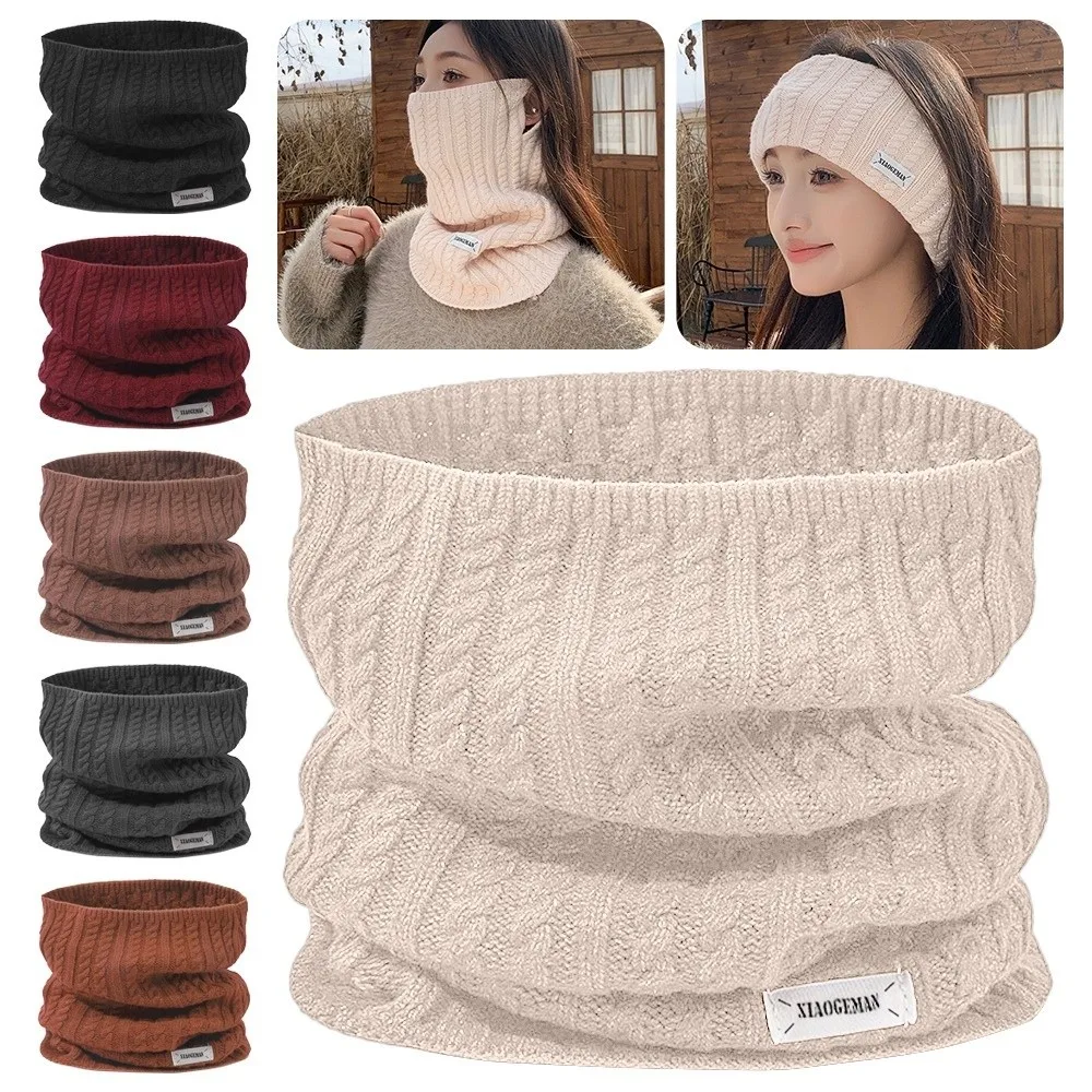 Versatile Solid Color Winter Scarf Thickened Windproof Knitted Face Mask Multiple Wearing Method Warm Ski Mask Winter Outdoor
Versatile Solid Color Winter Scarf Thickened Windproof Knitted Face Mask Multiple Wearing Method Warm Ski Mask Winter Outdoor