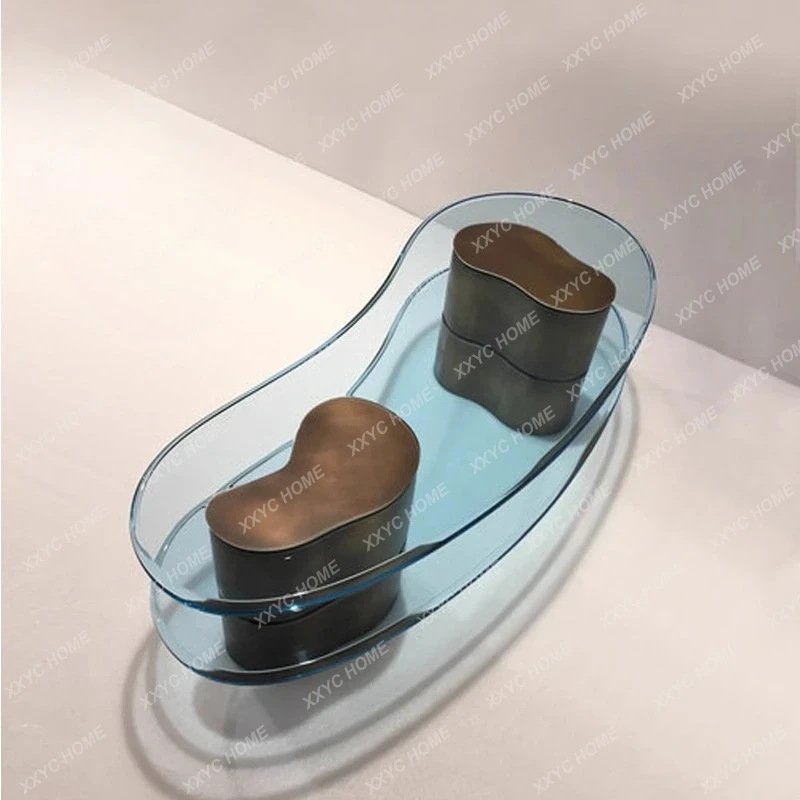 creative special-shaped acrylic coffee table simple living room high-end new home
creative special-shaped acrylic coffee table simple living room high-end new home