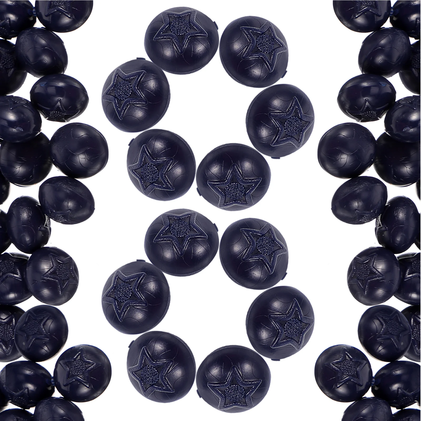 50 Pcs Cherry Simulated Blueberry Accessories Berries Imitation Blueberries Resin Fake
50 Pcs Cherry Simulated Blueberry Accessories Berries Imitation Blueberries Resin Fake