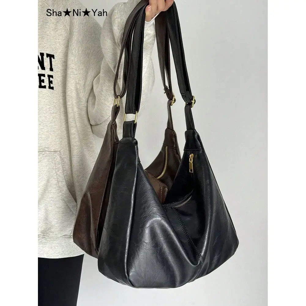 Retro Maillard Crossbody Bag, New Korean Fashion Large Capacity Handbag,
Retro Maillard Crossbody Bag, New Korean Fashion Large Capacity Handbag,