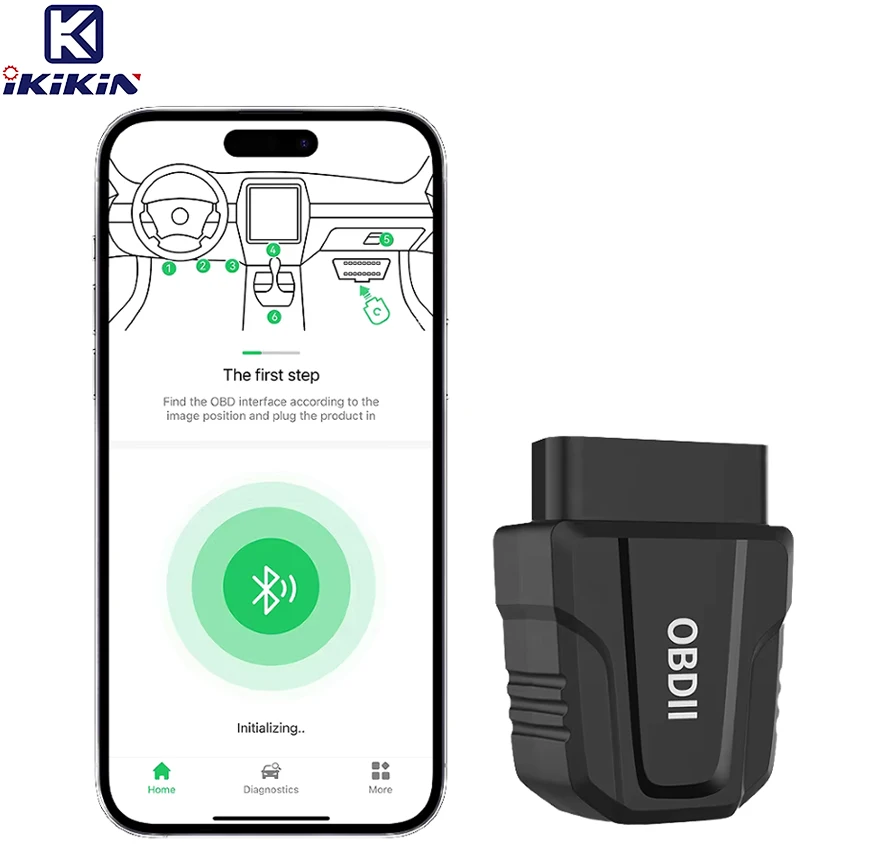 Автоматический диагностический инструмент Bluetooth V011 Встроенная диагностика автомобильных неисправностей для автомобильного сканера OBD2
Автоматический диагностический инструмент Bluetooth V011 Встроенная диагностика автомобильных неисправностей для автомобильного сканера OBD2