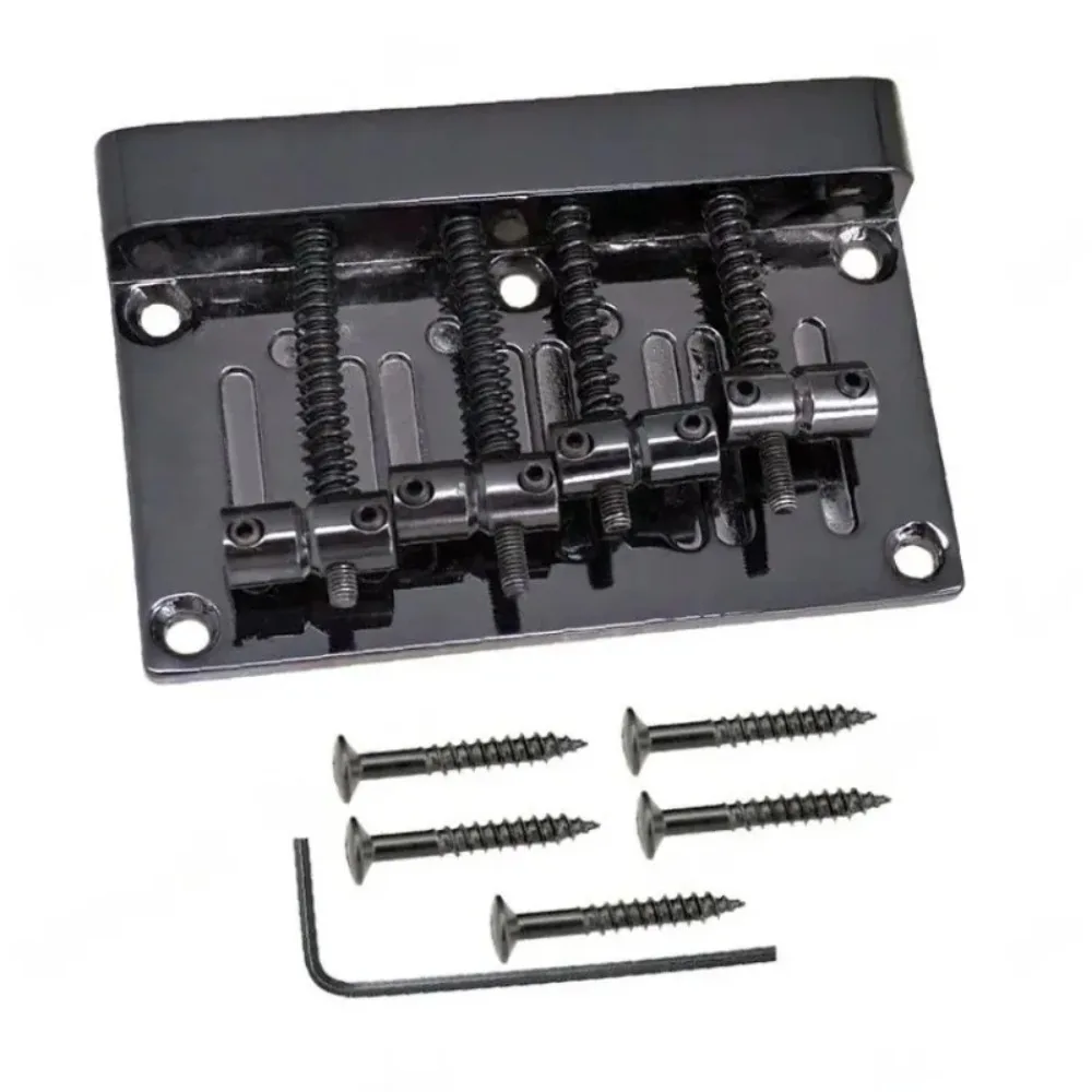 Thickened four-string electric bass bridge tailpiece, length 85MM
Thickened four-string electric bass bridge tailpiece, length 85MM