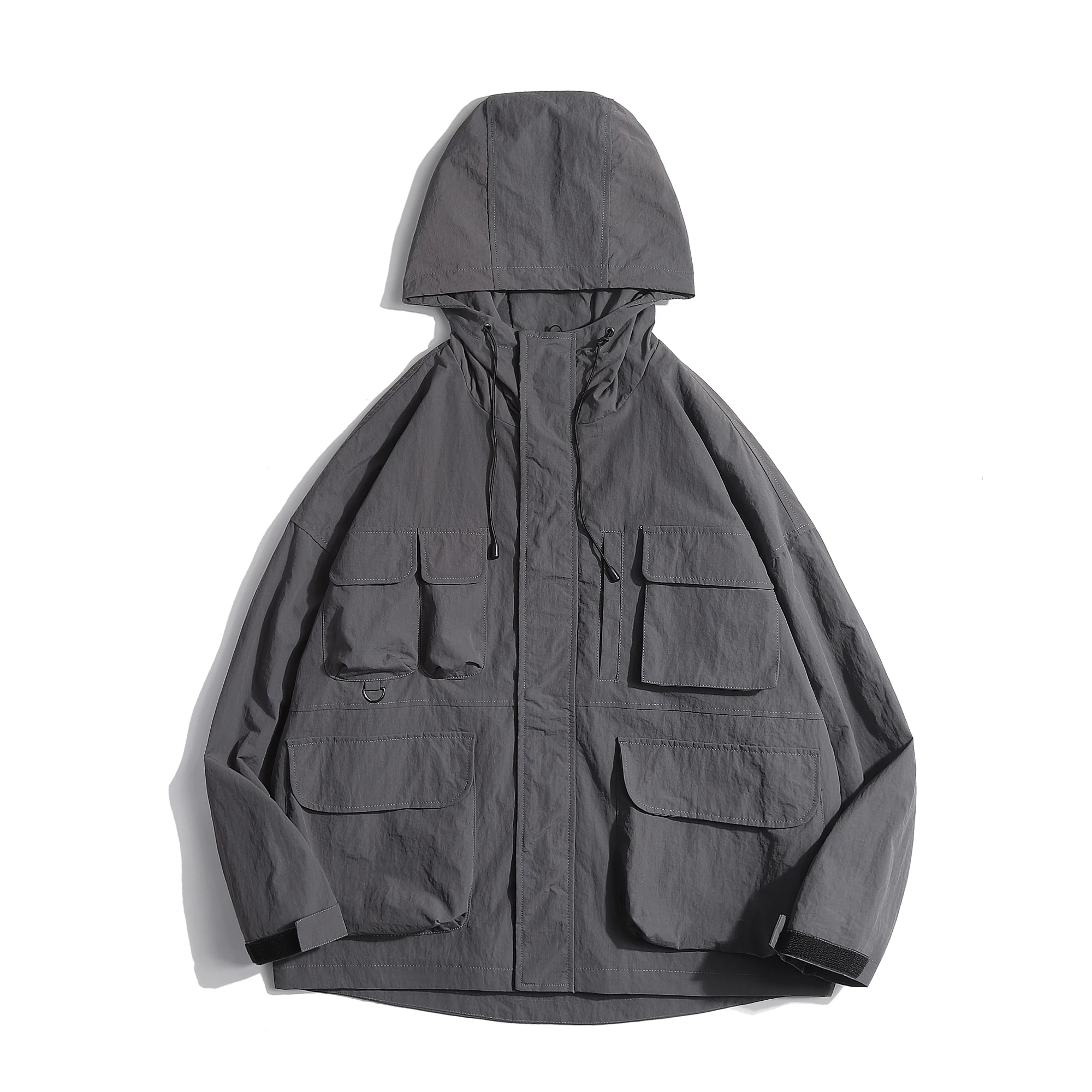 Retro American Outdoor Mountain Series Multi-ket Functional Workwear Hooded Jaet Casual Outerwear Spring Autumn Youth Po...
Retro American Outdoor Mountain Series Multi-ket Functional Workwear Hooded Jaet Casual Outerwear Spring Autumn Youth Po...