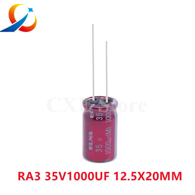 10PCS RA3 35V1000UF Volume 12.5X20MM ELNA Red Robe Audio Electrolytic Capacitors RA3-35V102MI5# NEW NEW
10PCS RA3 35V1000UF Volume 12.5X20MM ELNA Red Robe Audio Electrolytic Capacitors RA3-35V102MI5# NEW NEW