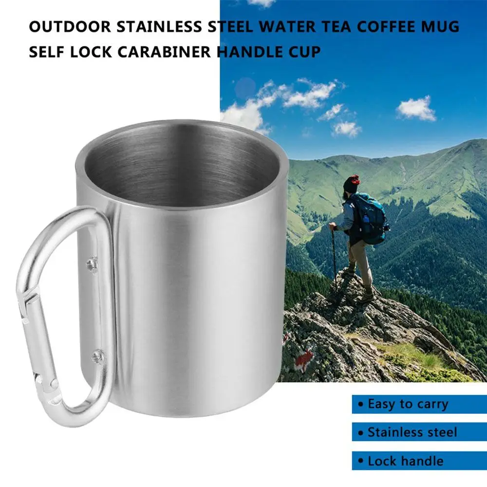 Portable Tumblerful Hiking Camping Tableware Cup Outdoor Tools Outdoor Cup Coffee Mug Water Tea Mug Stainless Steel Cup
Portable Tumblerful Hiking Camping Tableware Cup Outdoor Tools Outdoor Cup Coffee Mug Water Tea Mug Stainless Steel Cup