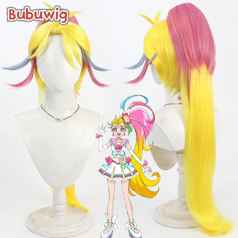 Bubuwig Synthetic Hair Natsuumi Manatsu Cosplay Wigs Tropical Rouge! Futari wa Pretty Cure Cure Summer 90cm Wig Heat Resistant
Bubuwig Synthetic Hair Natsuumi Manatsu Cosplay Wigs Tropical Rouge! Futari wa Pretty Cure Cure Summer 90cm Wig Heat Resistant