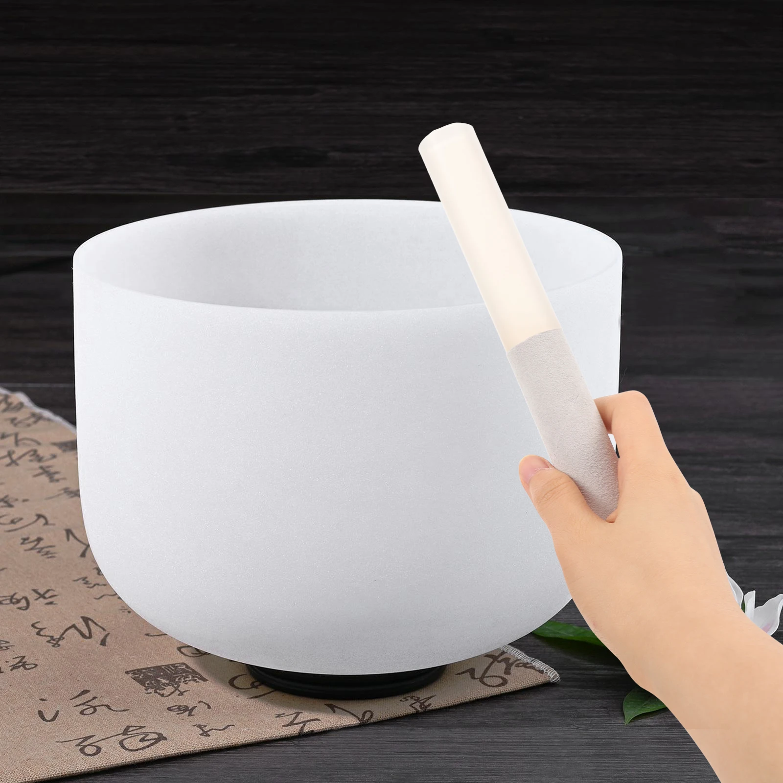 Crystal Stick Acrylic Bowl Mallet Instrument Solid Singing Bowls Music Rubber Mallets for Sound White Accessories
Crystal Stick Acrylic Bowl Mallet Instrument Solid Singing Bowls Music Rubber Mallets for Sound White Accessories