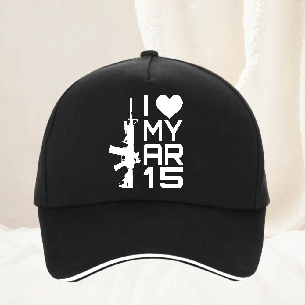 I Love My Ar-15 Gun Print baseball cap Adjustable Dad Hat Outdoor hunting Fishing Hat Unisex Outdoor Sun Protection hats
I Love My Ar-15 Gun Print baseball cap Adjustable Dad Hat Outdoor hunting Fishing Hat Unisex Outdoor Sun Protection hats
