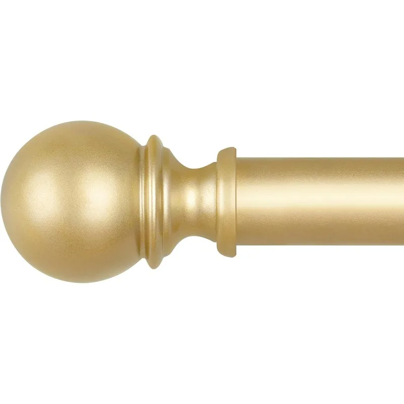 Curtain Rods for Windows 66 to 120, Adjustable Heavy Duty Wrap Around 1 Inch Curtain Rod, Outdoor
Curtain Rods for Windows 66 to 120, Adjustable Heavy Duty Wrap Around 1 Inch Curtain Rod, Outdoor