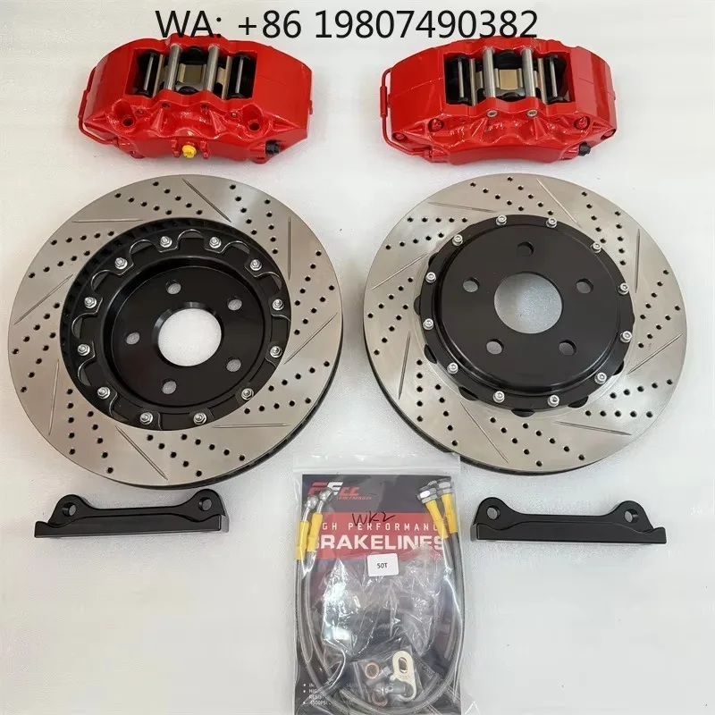 355x32mm 6 Pot 9040 Brake Caliper Big Racing Brake Kit High Performance Modified Disc System For SUV Sports Car And Performance
355x32mm 6 Pot 9040 Brake Caliper Big Racing Brake Kit High Performance Modified Disc System For SUV Sports Car And Performance