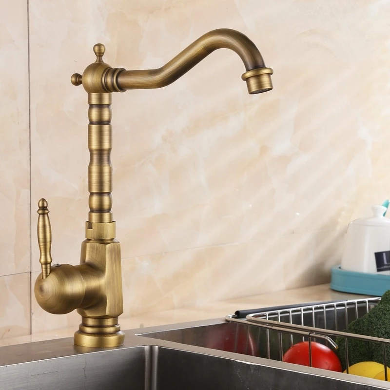 Basin Faucets Deck Mounted Single Handle Bathroom Basin Mixer Tap Antique Bronze Crane High Quality Hot & Cold Water
Basin Faucets Deck Mounted Single Handle Bathroom Basin Mixer Tap Antique Bronze Crane High Quality Hot & Cold Water