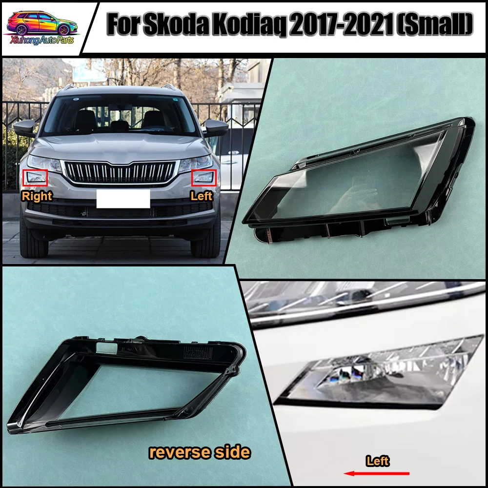 Headlamp Cover Transparent Lamp Shade Shell Lens Plexiglass Replace Original Lampshade 2017 2018-2021For Skoda Kodiaq (Small)
Headlamp Cover Transparent Lamp Shade Shell Lens Plexiglass Replace Original Lampshade 2017 2018-2021For Skoda Kodiaq (Small)