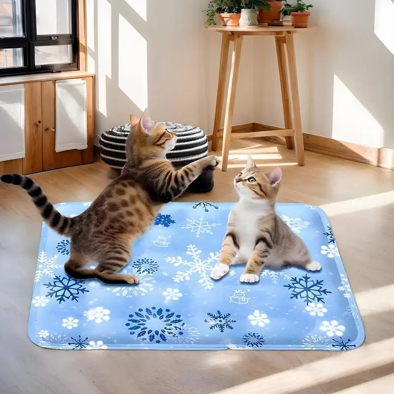 Reusable Pet Ice Mats Summer Cat Dog Sofa Nest Bed Cooling Sleeping Pad for Small Dogs Pets Durable Sofa Cooling Pad Blanket
Reusable Pet Ice Mats Summer Cat Dog Sofa Nest Bed Cooling Sleeping Pad for Small Dogs Pets Durable Sofa Cooling Pad Blanket