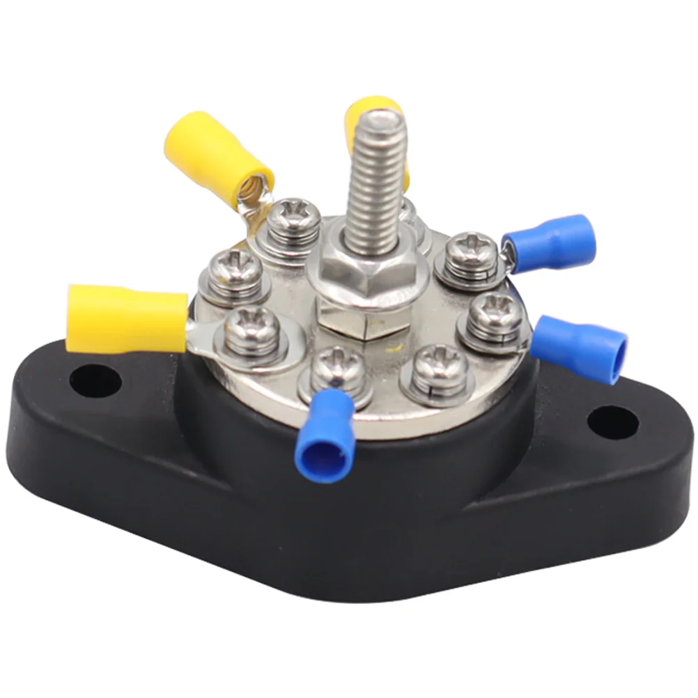 8 Way 1 4 inch Power Distribution Stud Car 48v Block Stainless Steel Plastic Copper Terminal Bus Bar Junction Electrical
8 Way 1 4 inch Power Distribution Stud Car 48v Block Stainless Steel Plastic Copper Terminal Bus Bar Junction Electrical