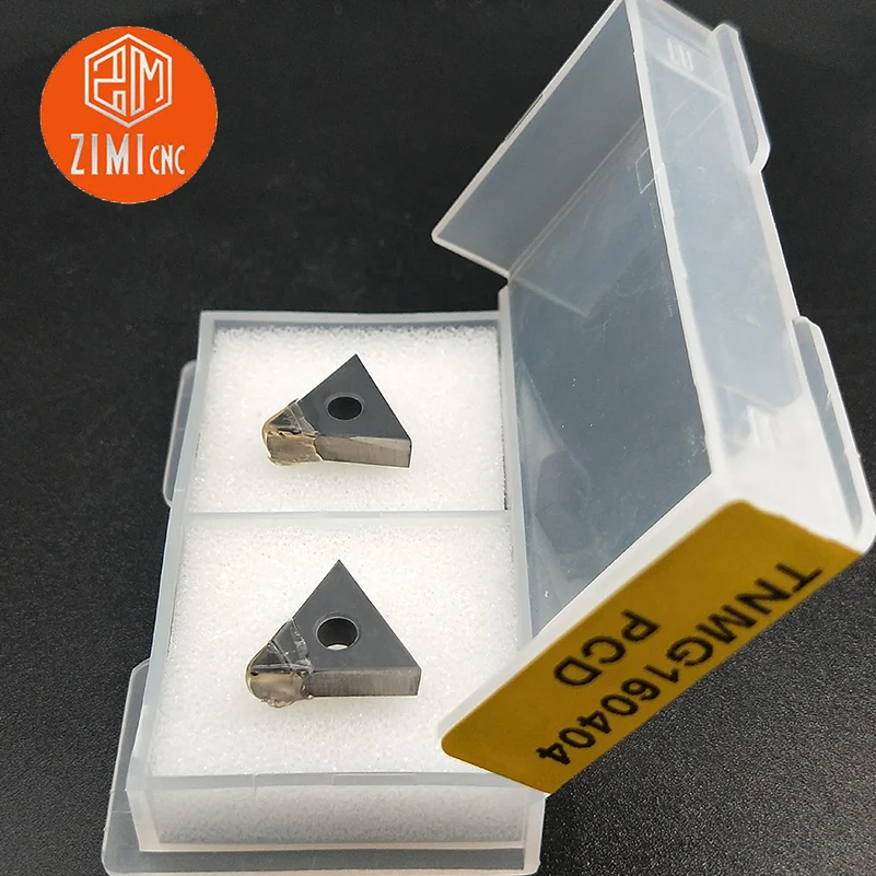 2pcs TNMG160404 PCD polycrystalline diamond blade carbide inserts aluminum blade TNMG1604 TNMG lathe cutting tool turning tools
2pcs TNMG160404 PCD polycrystalline diamond blade carbide inserts aluminum blade TNMG1604 TNMG lathe cutting tool turning tools