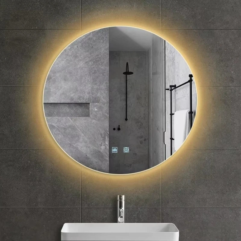 Lighting Bathroom Mirror Light Emitting Diode Backlight Makeup Mirror Touch Sensor
Lighting Bathroom Mirror Light Emitting Diode Backlight Makeup Mirror Touch Sensor