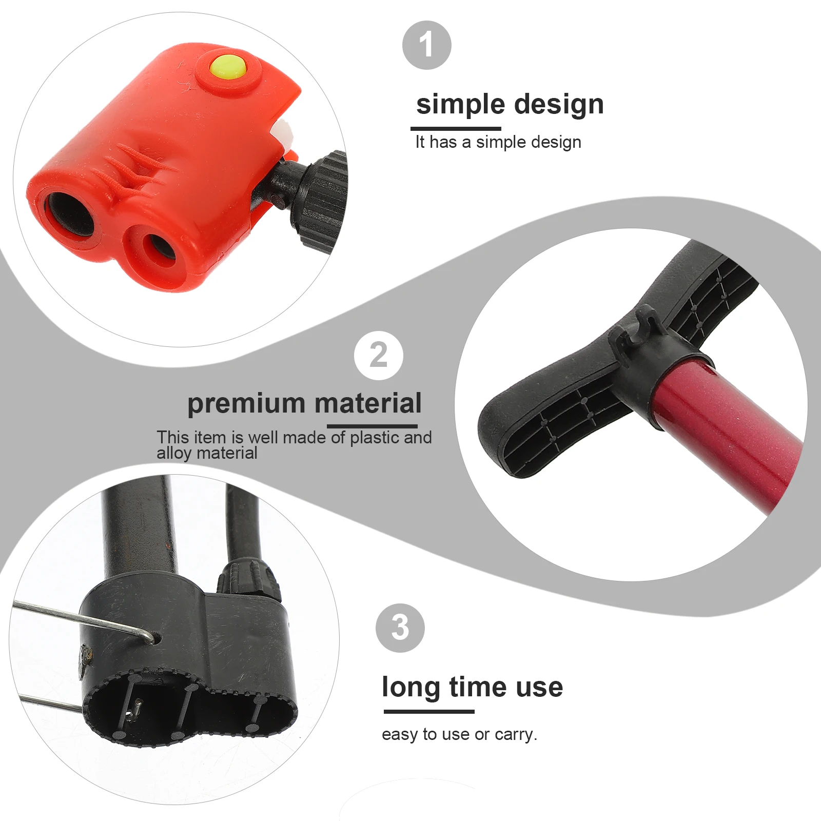 Portable Bike Tire Pumps Air Pump For Bike Manual Foot Bicycle Motorcycle Ball Inflator High Pressure Random Color
Portable Bike Tire Pumps Air Pump For Bike Manual Foot Bicycle Motorcycle Ball Inflator High Pressure Random Color