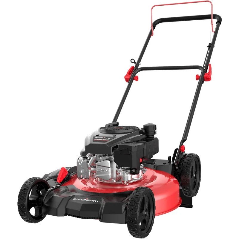 PowerSmart Gas Lawn Mower, 21-inch & 144cc OHV Engine 2-in-1 Push Lawn Mower DV8621C
PowerSmart Gas Lawn Mower, 21-inch & 144cc OHV Engine 2-in-1 Push Lawn Mower DV8621C