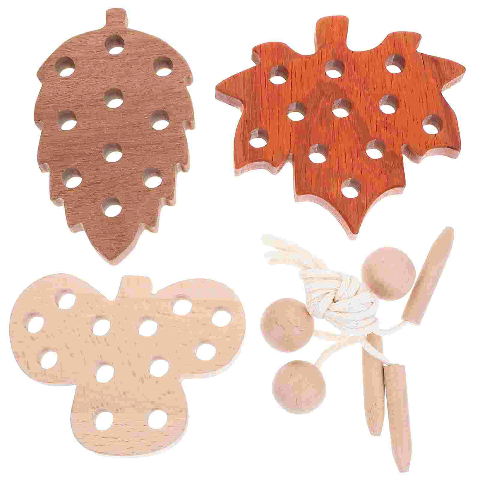 Wooden Children's String Game Toy Animal Threading Toys Kids Lacing Educational Cognitive
Wooden Children's String Game Toy Animal Threading Toys Kids Lacing Educational Cognitive