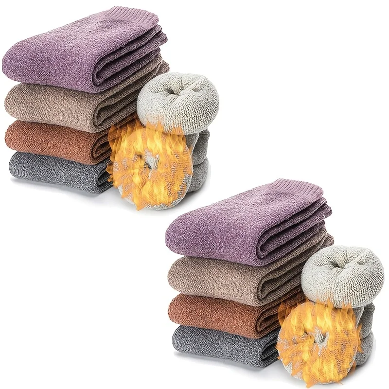 10 пар женских носков из чистой шерсти, ультратолстые, теплые, походные, зимние теплые ботинки, холодная погода, тяжелые мягкие удобные носки 
10 пар женских носков из чистой шерсти, ультратолстые, теплые, походные, зимние теплые ботинки, холодная погода, тяжелые мягкие удобные носки