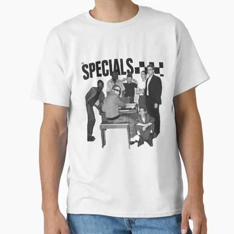 Классическая футболка The Specials, сделанная в США, размер S 2XL 
Классическая футболка The Specials, сделанная в США, размер S 2XL