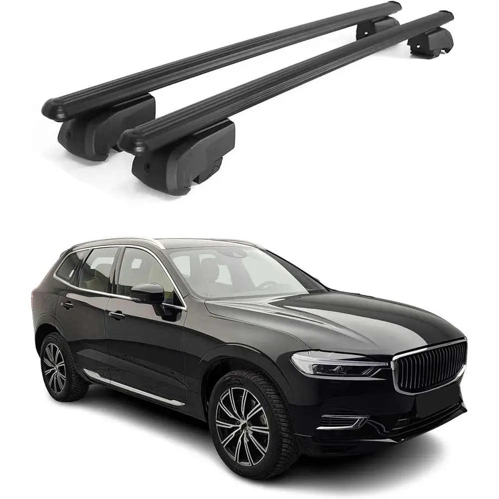 Багажник на крышу (поперечины) для Volvo XC60 2018-2026, запираемый, 75 кг, алюминиевый, черный, 2 шт., для перевозки грузов, каяков, каноэ, велосипедов, сноубордов
Багажник на крышу (поперечины) для Volvo XC60 2018-2026, запираемый, 75 кг, алюминиевый, черный, 2 шт., для перевозки грузов, каяков, каноэ, велосипедов, сноубордов