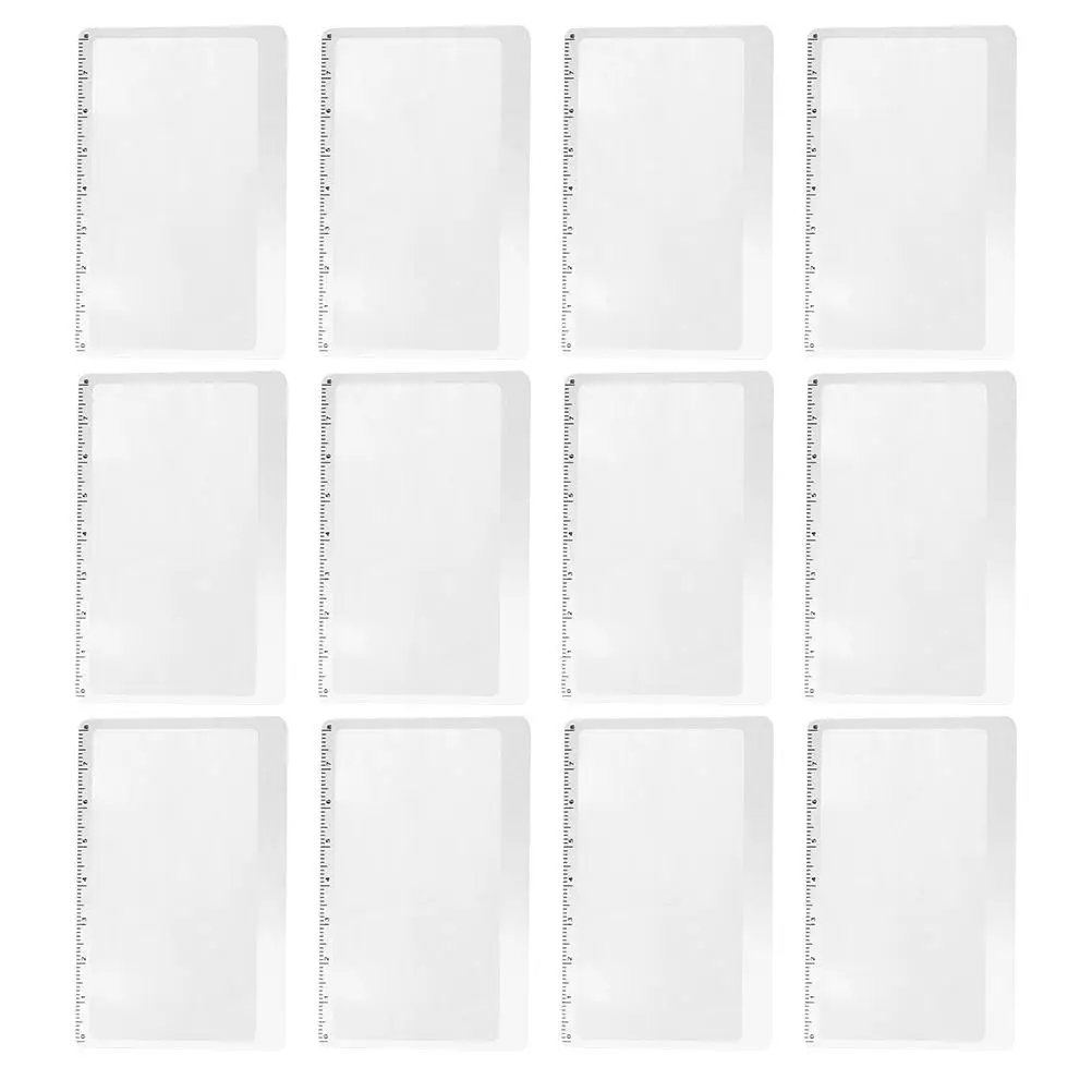 12 Pcs Bookmark Desktop Reading Equipment Magnifier Folding Transparent Magnifiers Elder
12 Pcs Bookmark Desktop Reading Equipment Magnifier Folding Transparent Magnifiers Elder