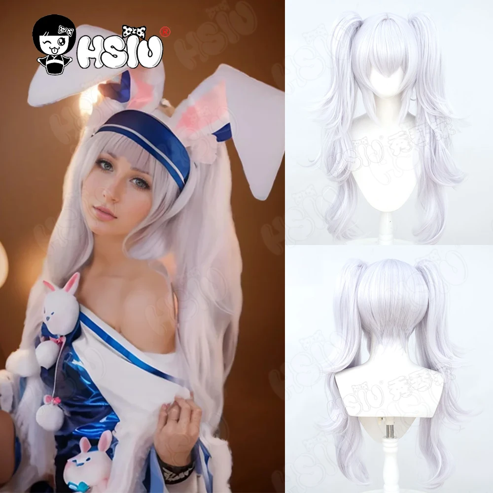 Laffey Cosplay Wig Fiber synthetic wig「HSIU」70cm Light purple long Wig+Wig cap Game Azur Lane Laffey Cosplay Wig
Laffey Cosplay Wig Fiber synthetic wig「HSIU」70cm Light purple long Wig+Wig cap Game Azur Lane Laffey Cosplay Wig