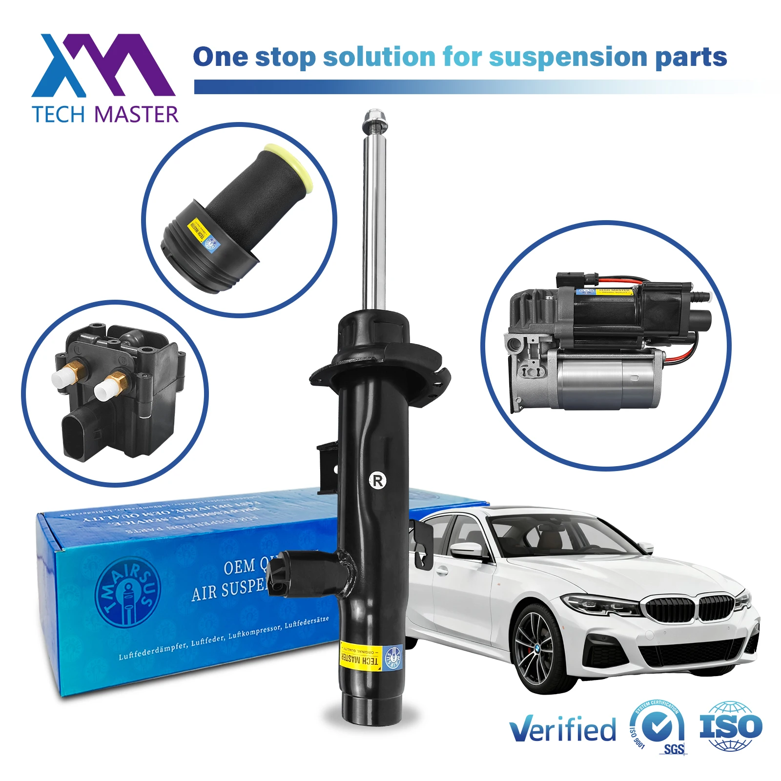 One-Stop OEM Standard Wholesale Price Car Shock Absorber for BMW F30 4WD Front Right with ADS Shock Absorbers 4x4 37116851554
One-Stop OEM Standard Wholesale Price Car Shock Absorber for BMW F30 4WD Front Right with ADS Shock Absorbers 4x4 37116851554