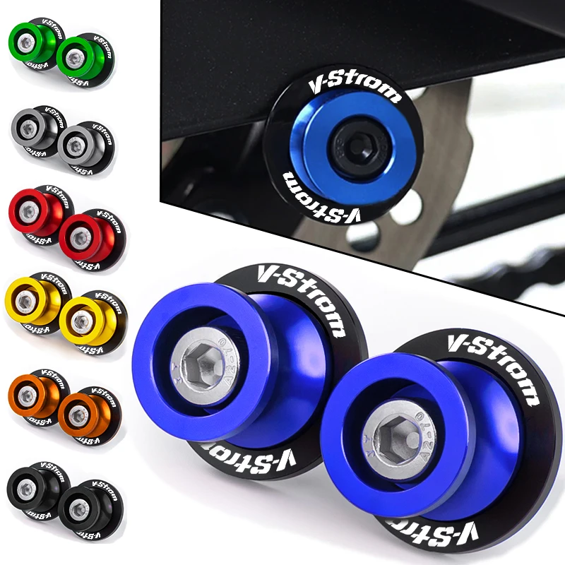 For Suzuki VStrom 250 1050 XT V Strom 650 VStrom 800DE V-Strom DL650 DL100 Motorcycle 8MM Swingarm Spools Slider Stand Screws
For Suzuki VStrom 250 1050 XT V Strom 650 VStrom 800DE V-Strom DL650 DL100 Motorcycle 8MM Swingarm Spools Slider Stand Screws