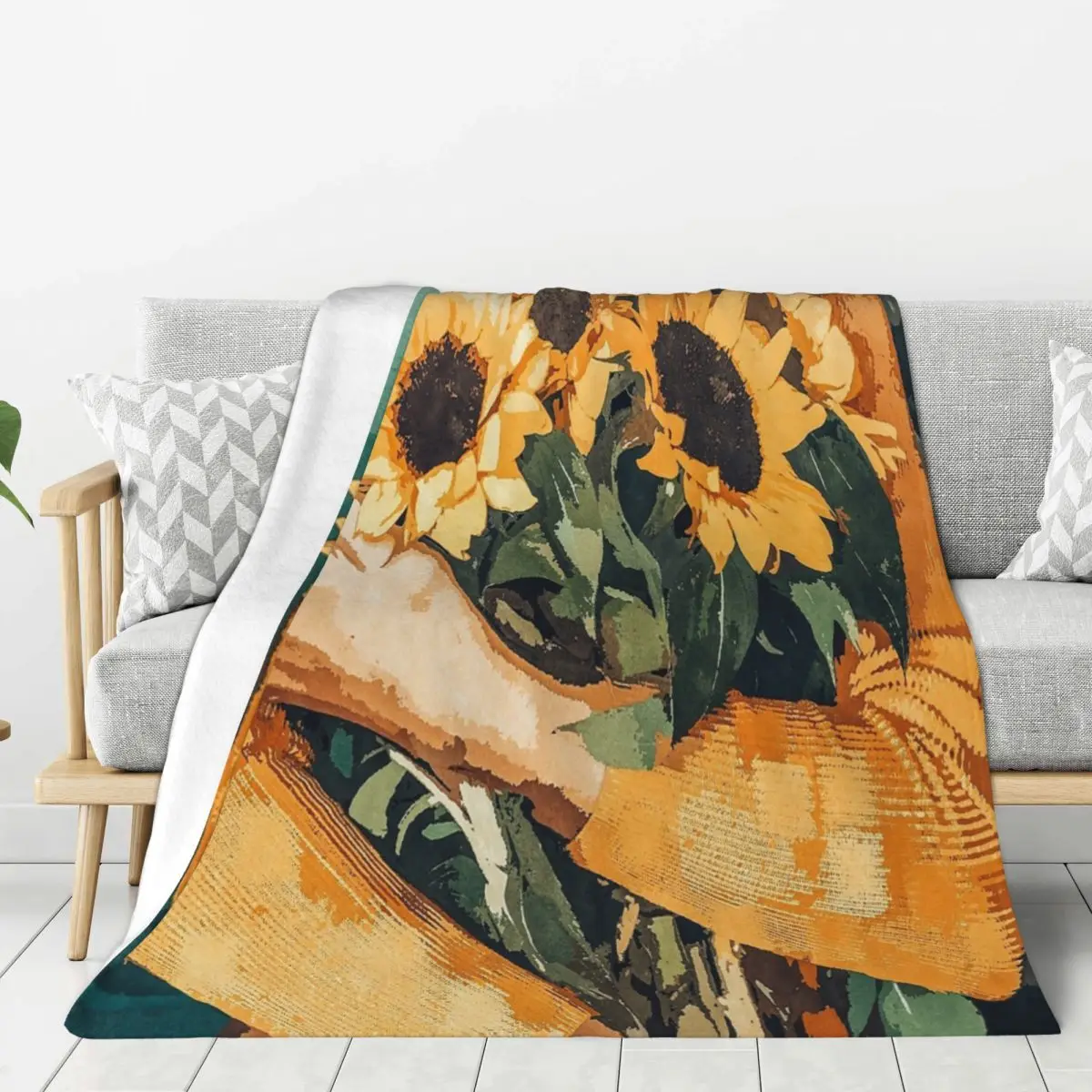 Soft and Cozy Throw Blanket for Sofa or Bed Sunflower Tapestry Design Perfect for Home Decor and Snuggling
Soft and Cozy Throw Blanket for Sofa or Bed Sunflower Tapestry Design Perfect for Home Decor and Snuggling