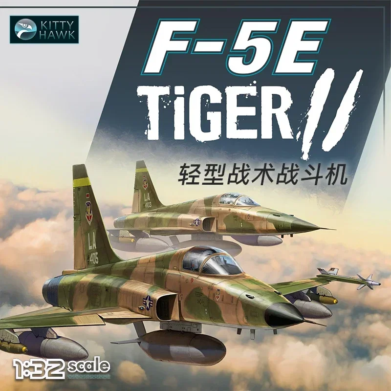 Сборная модель Kitty Hawk KH32018, комплект модели американского истребителя F-5E Tiger II KH32018
Сборная модель Kitty Hawk KH32018, комплект модели американского истребителя F-5E Tiger II KH32018