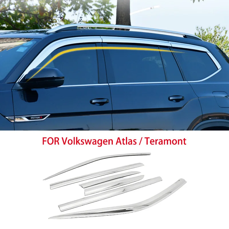 FIT FOR Volkswagen Atlas / Teramont 2017-2025 ABS chrome waterproof Door Window Visor Vent Shades Sun Rain Guard
FIT FOR Volkswagen Atlas / Teramont 2017-2025 ABS chrome waterproof Door Window Visor Vent Shades Sun Rain Guard