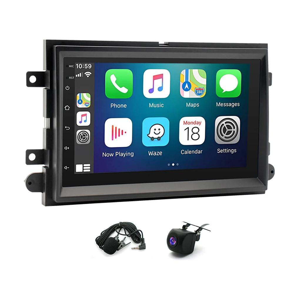 7Inch Carplay Car Multimedia Player GPS Navigation Audio WIFI Player Compatible for 2004-2014 F150 F250
7Inch Carplay Car Multimedia Player GPS Navigation Audio WIFI Player Compatible for 2004-2014 F150 F250