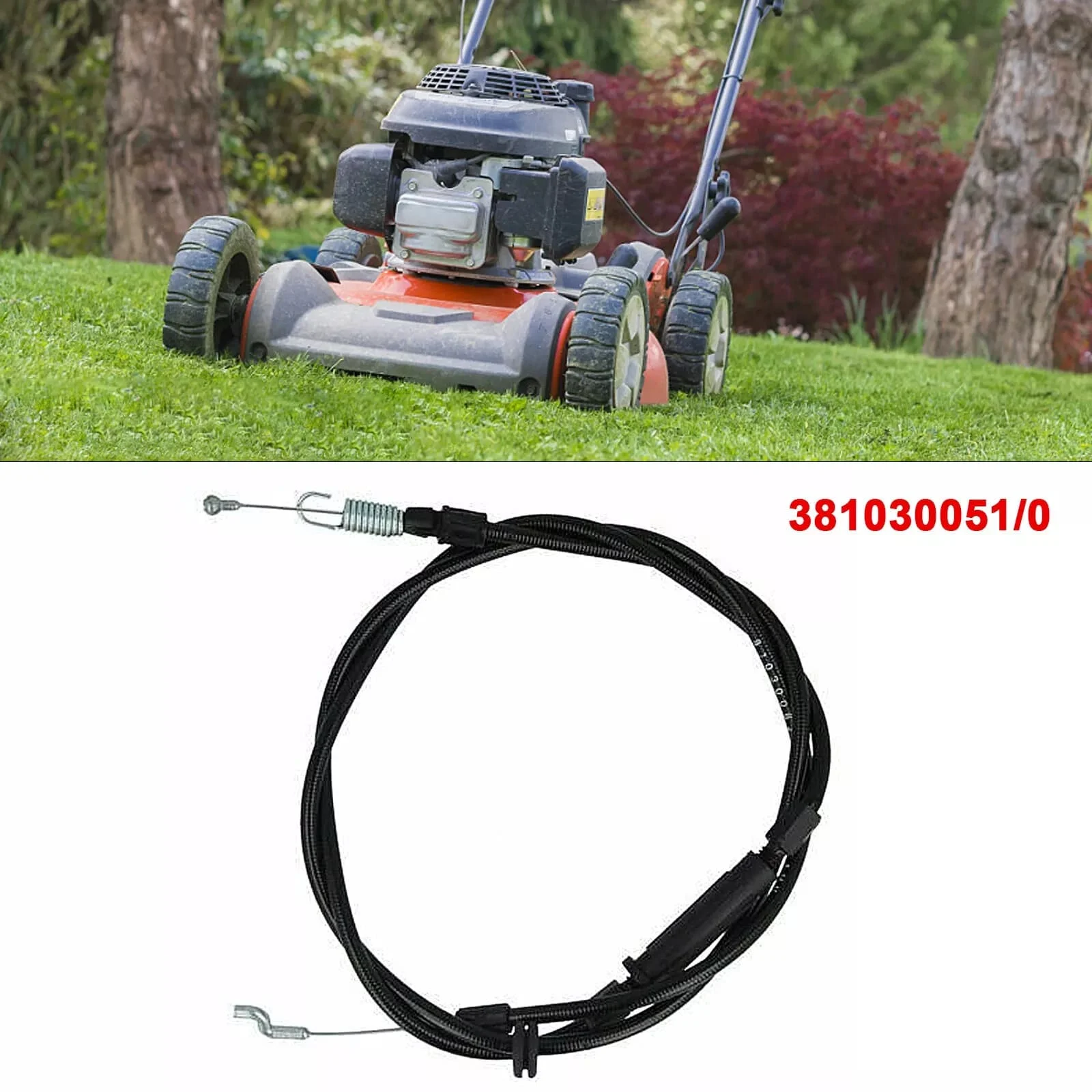 Clutch / Drive Cable Fits MOUNTFIELD SP53H S461RPD SP533 SP533ES 381030051/0 UK Garden Lawn Mower Clutch/Drive Cable
Clutch / Drive Cable Fits MOUNTFIELD SP53H S461RPD SP533 SP533ES 381030051/0 UK Garden Lawn Mower Clutch/Drive Cable