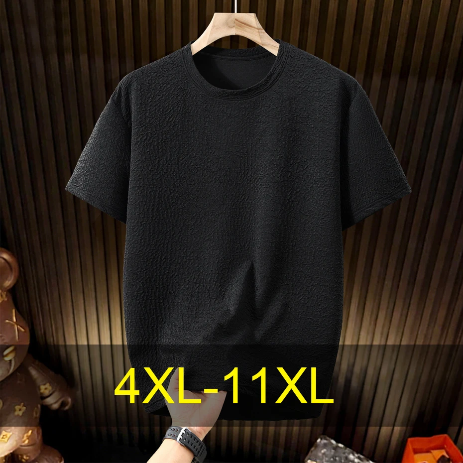 Футболка больших размеров 10XL 11XL, мужская летняя футболка с коротким рукавом, быстросохнущая, модная, повседневная, однотонная, мужская футболка большого размера 10XL
Футболка больших размеров 10XL 11XL, мужская летняя футболка с коротким рукавом, быстросохнущая, модная, повседневная, однотонная, мужская футболка большого размера 10XL