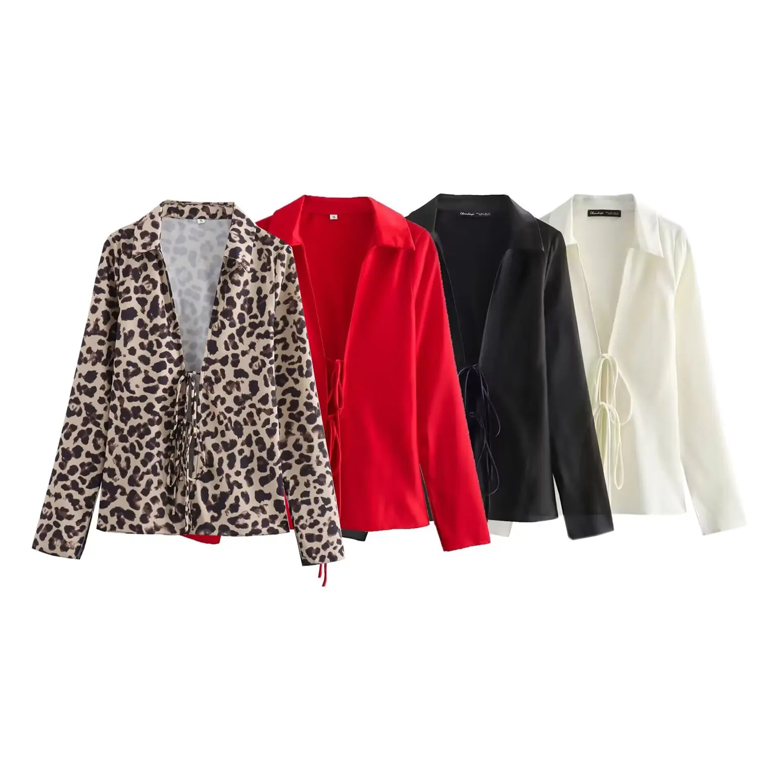 2025 new women's clothing European and American style fashion all-match slim bow-decorated satin textured shirt
2025 new women's clothing European and American style fashion all-match slim bow-decorated satin textured shirt