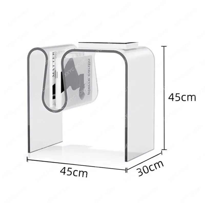 Luxury Transparent Acrylic Coffee Tables Nordic Living Room Mobile Sofa Side Small Table Home Furniture Bedroom Bedside Cabinet
Luxury Transparent Acrylic Coffee Tables Nordic Living Room Mobile Sofa Side Small Table Home Furniture Bedroom Bedside Cabinet