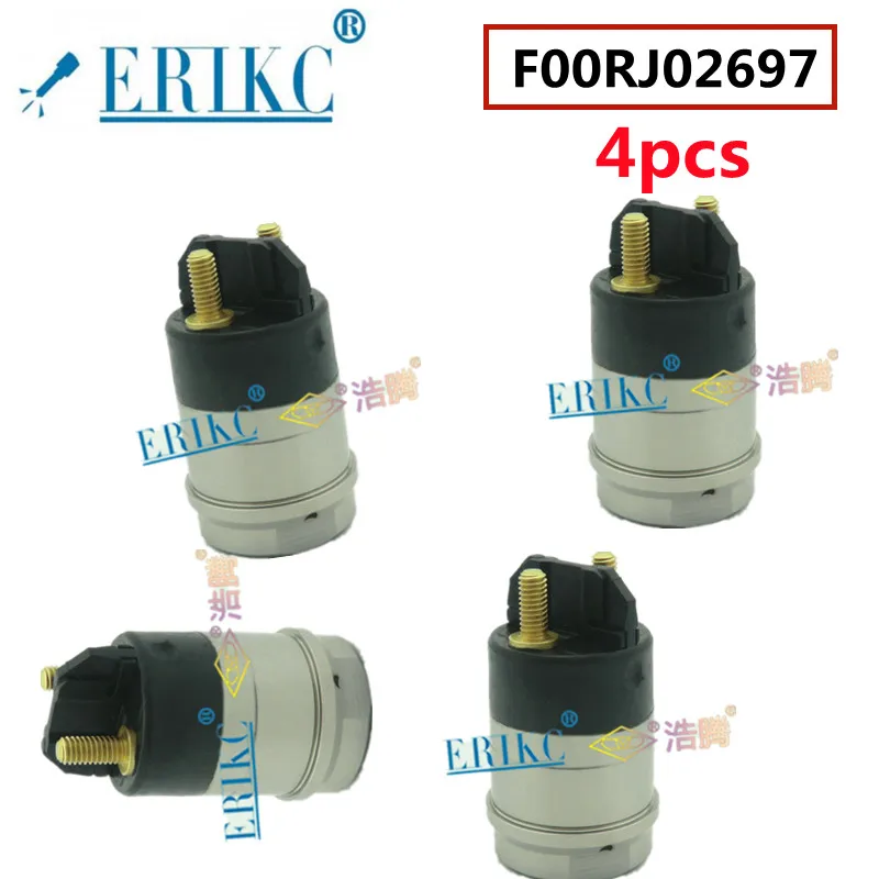 ERIKC 4 PCS F00RJ02697 Diesel Injector Solenoid Valve For 0445120003 004 006 007 008 009 010 012 013 014 015 016 017 01
ERIKC 4 PCS F00RJ02697 Diesel Injector Solenoid Valve For 0445120003 004 006 007 008 009 010 012 013 014 015 016 017 01