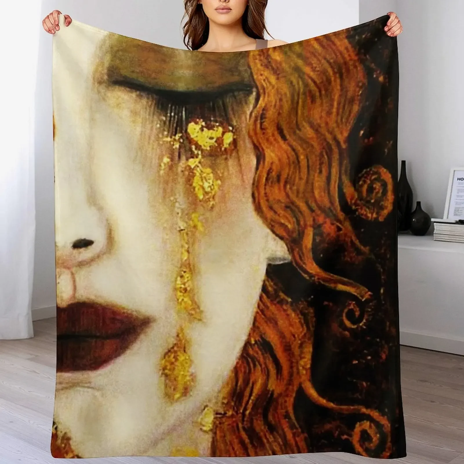 New Klimt Golden Tears Throw Blanket Warm Comfortable Blanket Gift for Parents Friends
New Klimt Golden Tears Throw Blanket Warm Comfortable Blanket Gift for Parents Friends