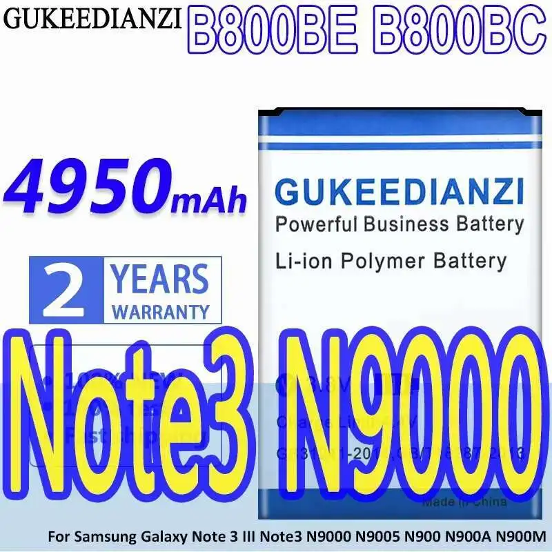 Аккумулятор мобильного телефона B800BE B800BC 4950 мАч для Samsung Galaxy Note 3 Iii Note3 N9000 N9005 N900 N900A N900M
Аккумулятор мобильного телефона B800BE B800BC 4950 мАч для Samsung Galaxy Note 3 Iii Note3 N9000 N9005 N900 N900A N900M