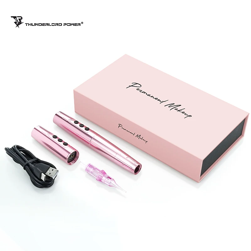 Biomaser TP006 Wireless Tattoo PMU Pen Machine Pink Powerful Dermografo Professional Cordless Battery
Biomaser TP006 Wireless Tattoo PMU Pen Machine Pink Powerful Dermografo Professional Cordless Battery