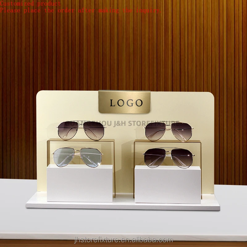 New Style Glasses Display Set Sunglasses Shop Display Stand White Color Metal Custom for Retail Store Factory Price
New Style Glasses Display Set Sunglasses Shop Display Stand White Color Metal Custom for Retail Store Factory Price