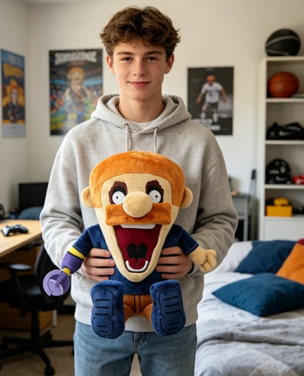21CM Shucks Plushie Doll Cute Anime Infinite Irida Jeffy Plush Peripherals Toy Halloween Christmas Fans Collectible Gift
21CM Shucks Plushie Doll Cute Anime Infinite Irida Jeffy Plush Peripherals Toy Halloween Christmas Fans Collectible Gift