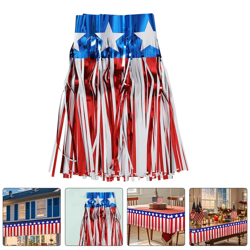 Independence Day Rain Curtain Home Decor Memorial Decorations The Pet American Flag Theme Party Supplies
Independence Day Rain Curtain Home Decor Memorial Decorations The Pet American Flag Theme Party Supplies