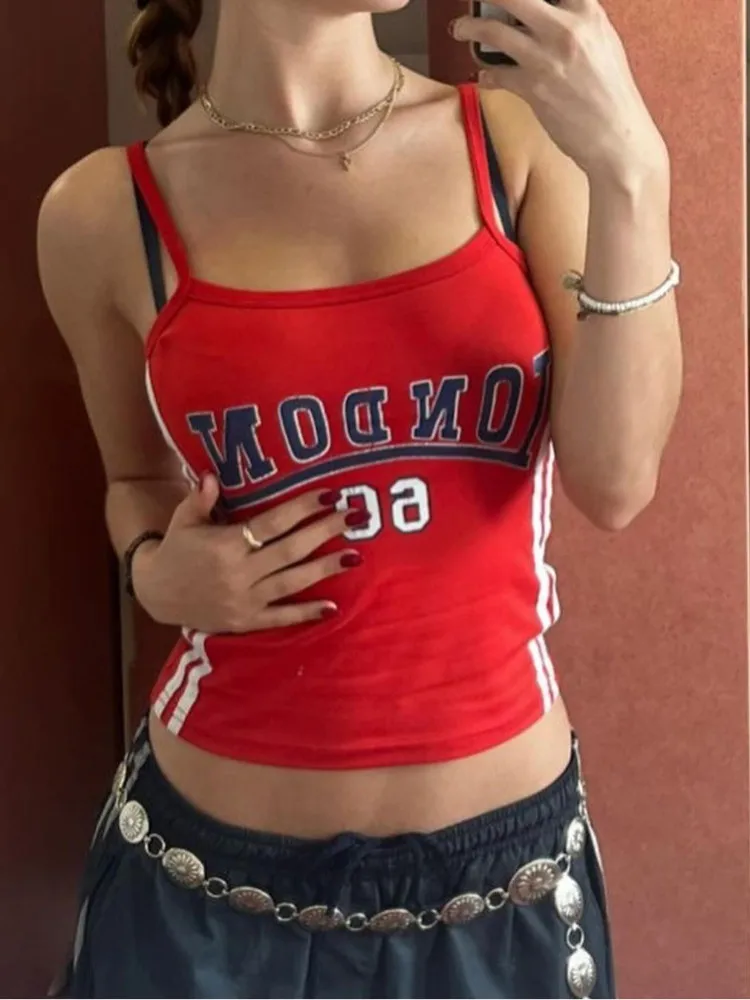 Y2k Summer Women's Tank Top Sleeveless Slim Fit Tank Top Sexy Open Navel Personalized Street Clothing Top T-shirt
Y2k Summer Women's Tank Top Sleeveless Slim Fit Tank Top Sexy Open Navel Personalized Street Clothing Top T-shirt