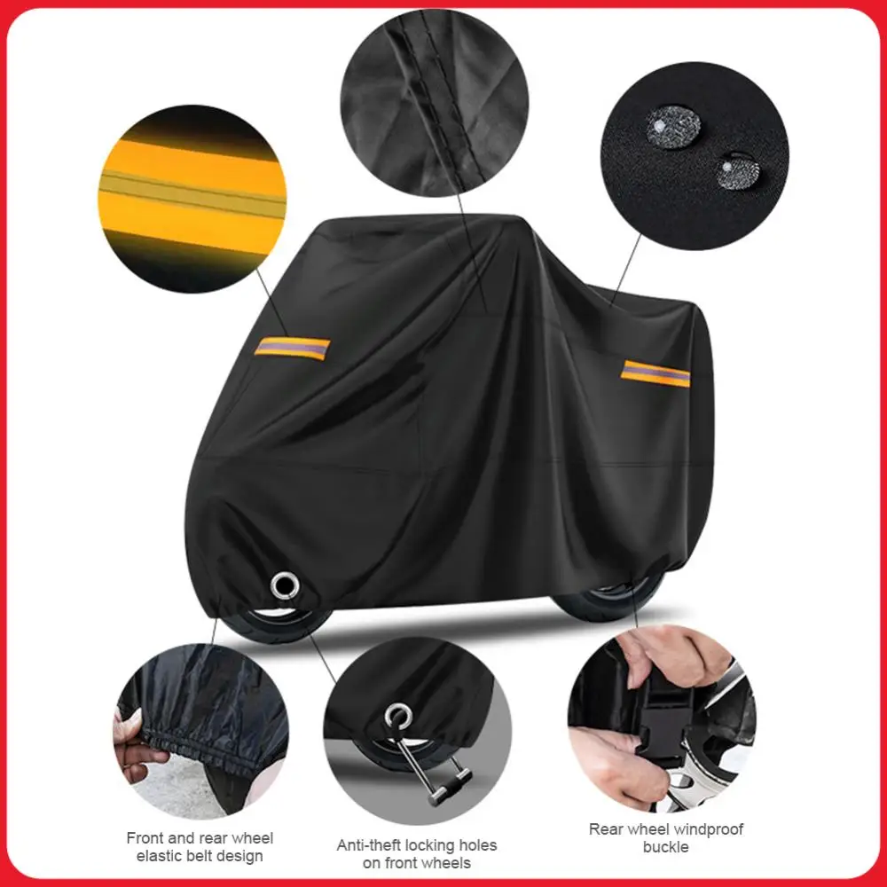 Electric Bike Protective Cover with Lock Holes Motorbike Rain Sunshade Cover Motorcycle Sun Protection Case for Outdoor Indoor
Electric Bike Protective Cover with Lock Holes Motorbike Rain Sunshade Cover Motorcycle Sun Protection Case for Outdoor Indoor