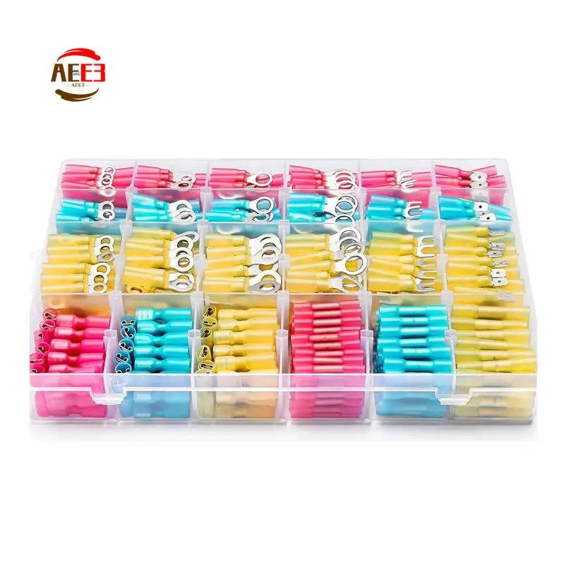 AEE3-560PC Морские термоусадочные проволочные соединители-комплект электрических разъемов AWG22-10 Водонепроницаемый изолированный обжимной разъем
AEE3-560PC Морские термоусадочные проволочные соединители-комплект электрических разъемов AWG22-10 Водонепроницаемый изолированный обжимной разъем