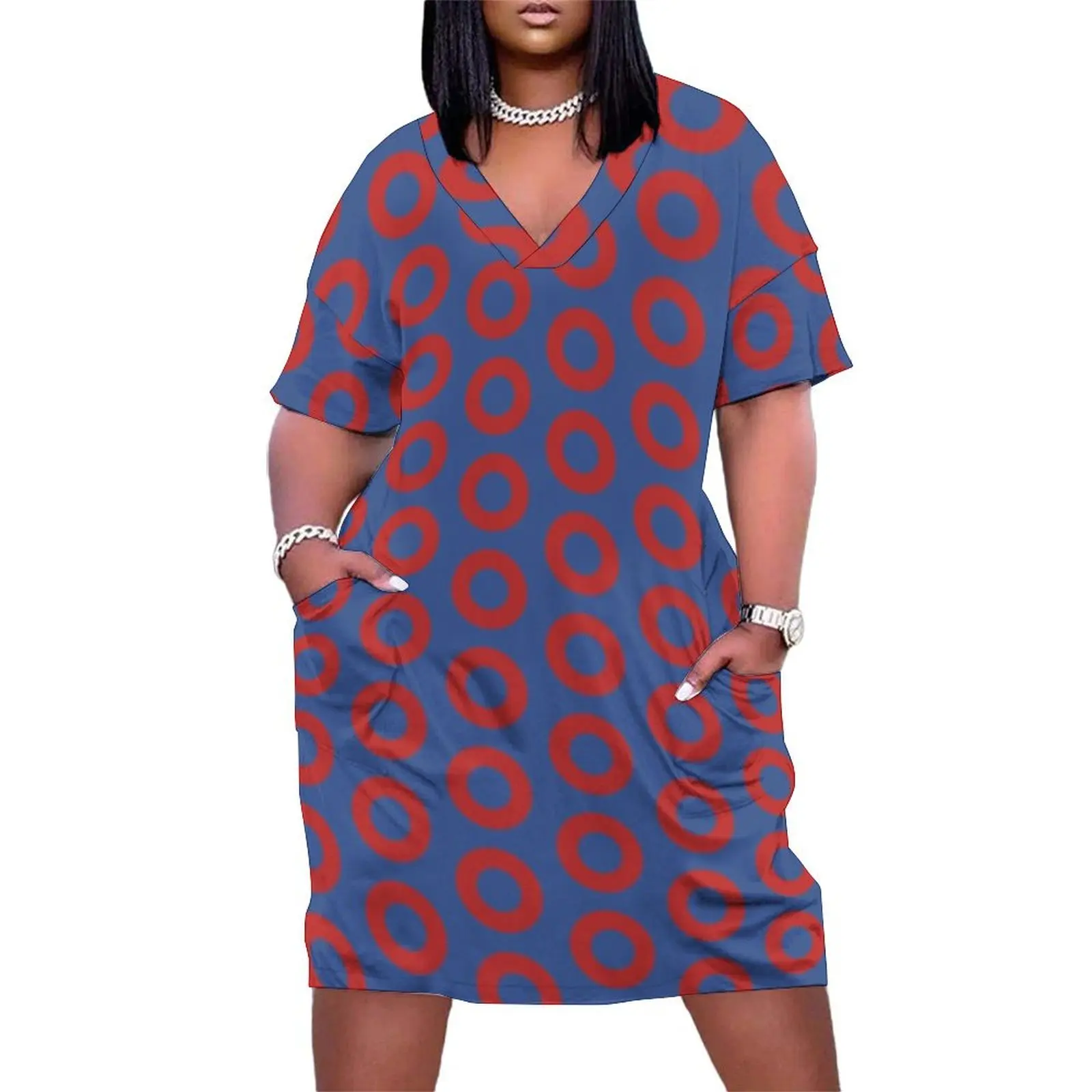 Phish Donut Dress Loose Pocket Dress birthday dress elegant dresses for women dresses for woman for women
Phish Donut Dress Loose Pocket Dress birthday dress elegant dresses for women dresses for woman for women