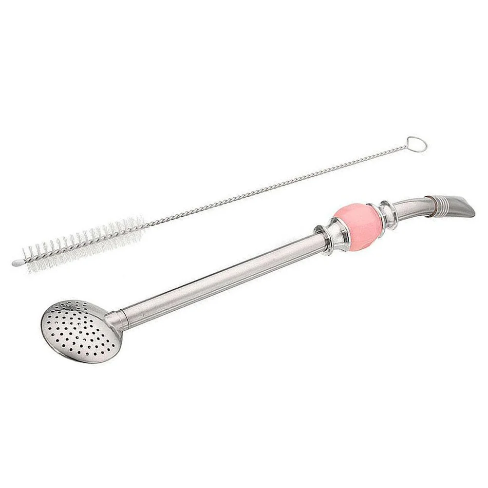2 Pcs Cup Spoon Yerba Mate Bombilla Straw Detachable Drinking Pink Coffee Straws
2 Pcs Cup Spoon Yerba Mate Bombilla Straw Detachable Drinking Pink Coffee Straws